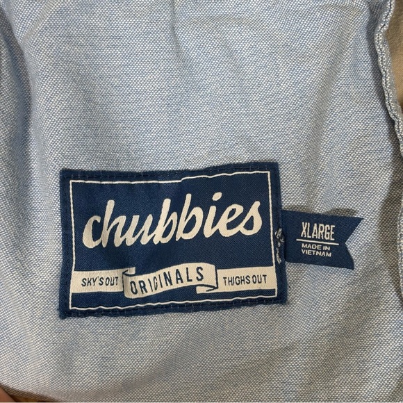 Chubbies Boomshakalaka Elastic Chino Shorts-Khaki-Men Size XL - Picture 8 of 8